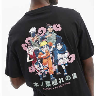 T-shirt preta Equipa 7 Naruto