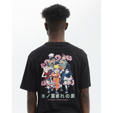 T-shirt preta Equipa 7 Naruto