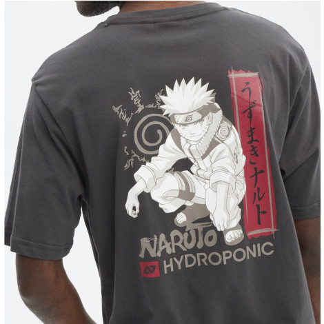 T-shirt cinzenta Uzumaki Naruto