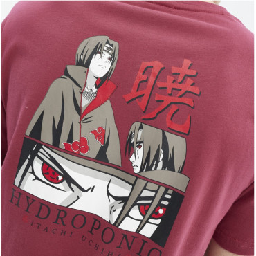 T-shirt vermelha Itachi Naruto