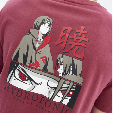 T-shirt vermelha Itachi Naruto