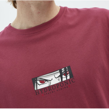 T-shirt vermelha Itachi Naruto