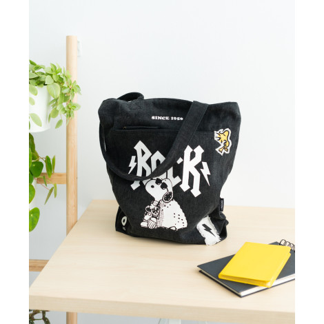 Bolso De Tela Premium Snoopy