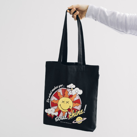 Bolso De Tela Smiley Quirky Comics