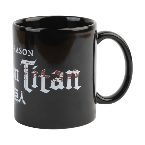 Caneca Attack On Titan - Logótipo