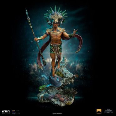 Pantera Negra: Wakanda Forever Figura 1/10 Deluxe Art Scale King Namor 27 Cm