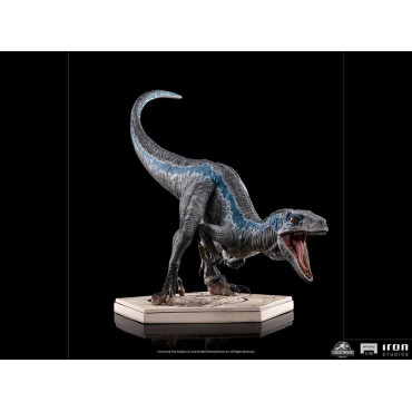 Jurassic World Fallen Kingdom Figura 1/10 Art Scale Blue 19 Cm