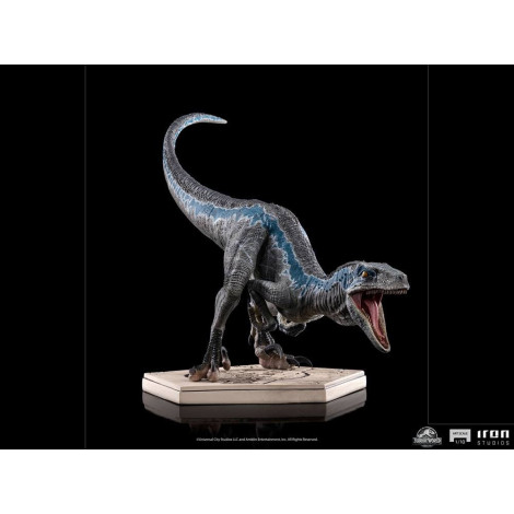 Jurassic World Fallen Kingdom Figura 1/10 Art Scale Blue 19 Cm