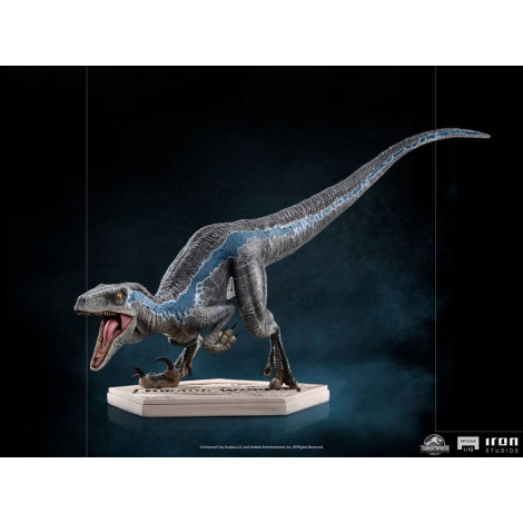 Jurassic World Fallen Kingdom Figura 1/10 Art Scale Blue 19 Cm