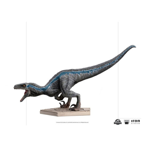 Jurassic World Fallen Kingdom Figura 1/10 Art Scale Blue 19 Cm