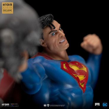 Superman DC Comics Figura 1/10 Bds Escala de Arte Vs Doomsday Heo Eu Exclusivo 30 Cm