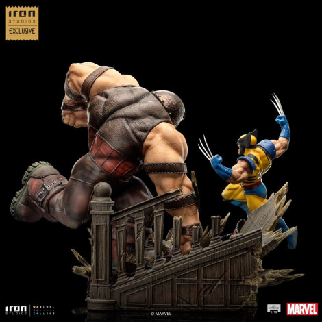 Marvel Figura 1/10 Bds Art Scale Wolverine Vs Juggernaut Heo Eu Exclusive 30 Cm