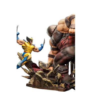 Marvel Figura 1/10 Bds Art Scale Wolverine Vs Juggernaut Heo Eu Exclusive 30 Cm