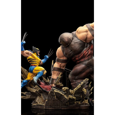 Marvel Figura 1/10 Bds Art Scale Wolverine Vs Juggernaut Heo Eu Exclusive 30 Cm