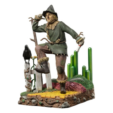 O Feiticeiro de Oz Figura 1/10 Deluxe Art Scale Scarecrow 21 Cm