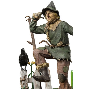 O Feiticeiro de Oz Figura 1/10 Deluxe Art Scale Scarecrow 21 Cm