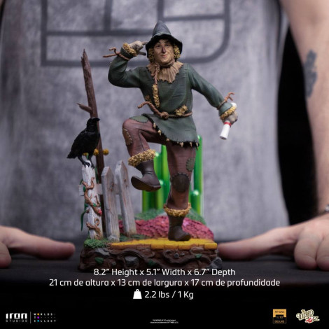 O Feiticeiro de Oz Figura 1/10 Deluxe Art Scale Scarecrow 21 Cm