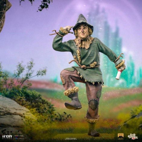 O Feiticeiro de Oz Figura 1/10 Deluxe Art Scale Scarecrow 21 Cm