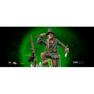 O Feiticeiro de Oz Figura 1/10 Deluxe Art Scale Scarecrow 21 Cm