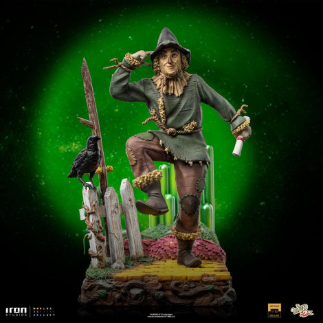 O Feiticeiro de Oz Figura 1/10 Deluxe Art Scale Scarecrow 21 Cm