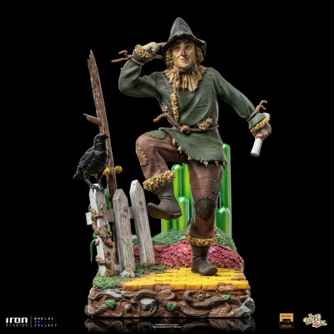 O Feiticeiro de Oz Figura 1/10 Deluxe Art Scale Scarecrow 21 Cm