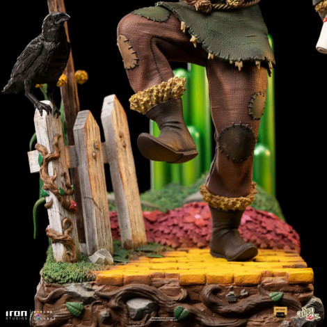 O Feiticeiro de Oz Figura 1/10 Deluxe Art Scale Scarecrow 21 Cm