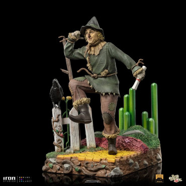 O Feiticeiro de Oz Figura 1/10 Deluxe Art Scale Scarecrow 21 Cm