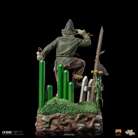 O Feiticeiro de Oz Figura 1/10 Deluxe Art Scale Scarecrow 21 Cm