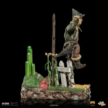 O Feiticeiro de Oz Figura 1/10 Deluxe Art Scale Scarecrow 21 Cm