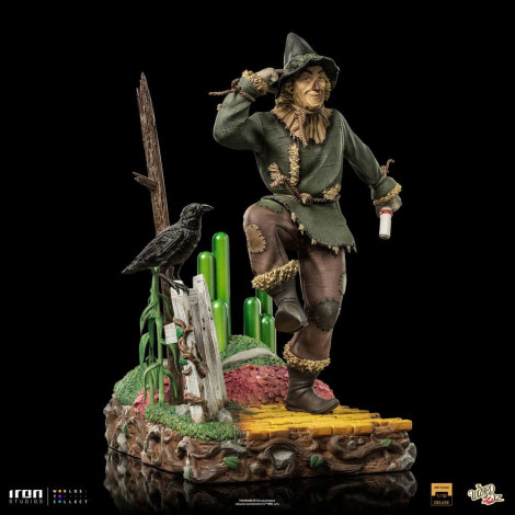 O Feiticeiro de Oz Figura 1/10 Deluxe Art Scale Scarecrow 21 Cm