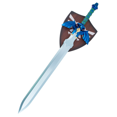 Espada Zelda Tears of the Kingdom com luz e lâmina dupla 106 cm