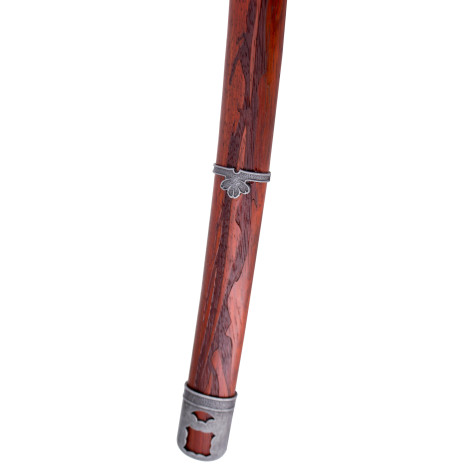 Katana Sekiro Shadows Die Twice aço 103 cm com bainha de madeira