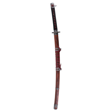 Katana Sekiro Shadows Die Twice aço 103 cm com bainha de madeira