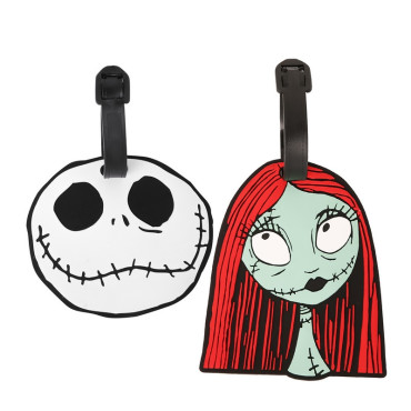 Identificador de bagagem Nightmare Before Christmas Jack, Sally