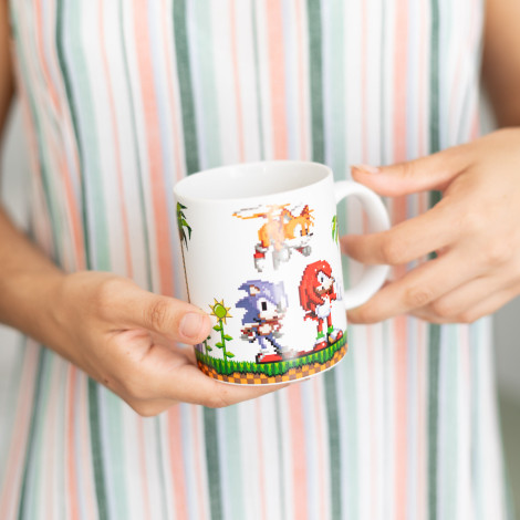 Caneca Sonic Retro