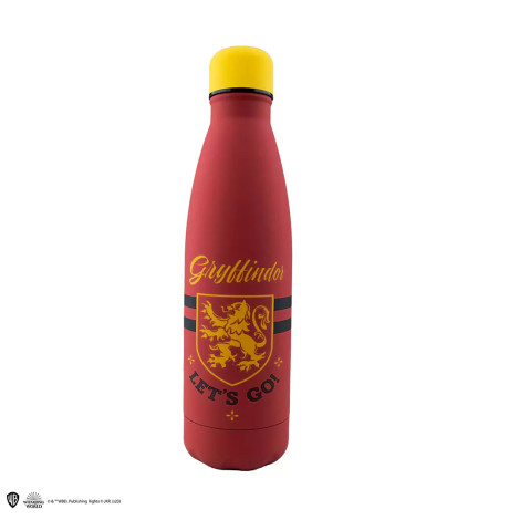 Garrafa Harry Potter Gryffindor Let's go steel 500ml