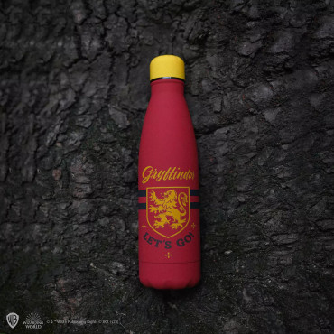 Garrafa Harry Potter Gryffindor Let's go steel 500ml