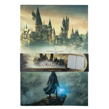 Bloco de notas Hogwarts Legacy Harry Potter