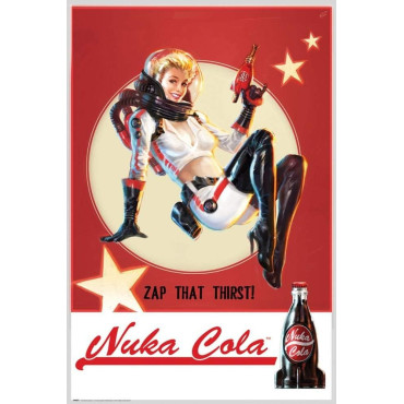 Cartaz Nuka Cola Fallout