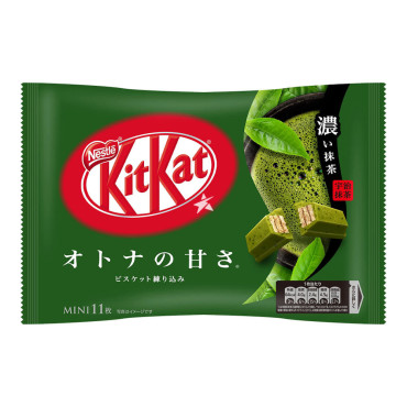 Kitkat japonês de matcha