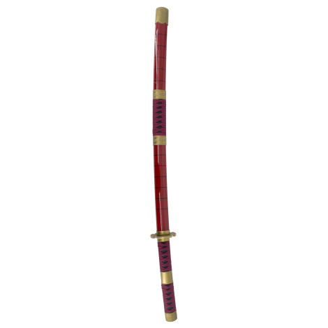 Katana Sandai Kitetsu de bambu com luz de Zoro One Piece