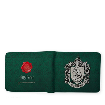 Carteira de vinil Harry Potter Slytherin Slytherin