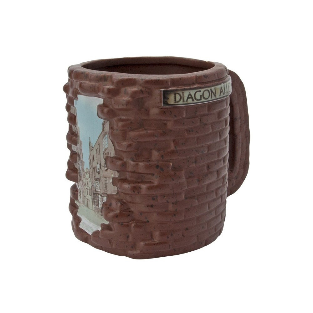 Caneca Harry Potter Diagon Alley 3D