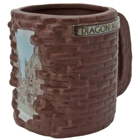 Caneca Harry Potter Diagon Alley 3D