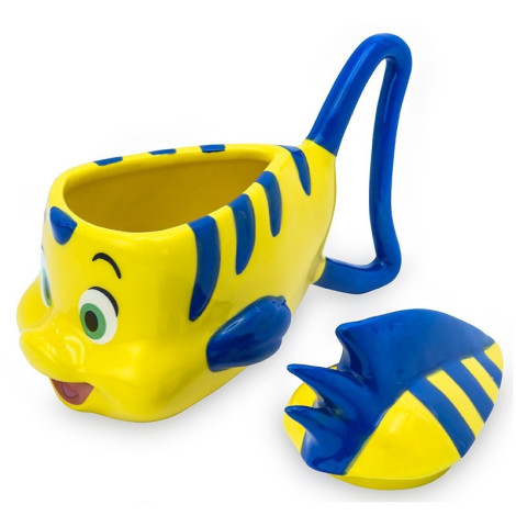 Caneca 3D Disney The Little Mermaid Flounder