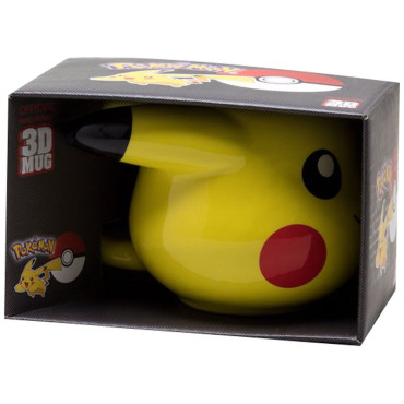 Caneca Pokémon 3D Pikachu