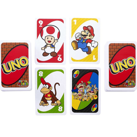 Jogo de cartas UNO Super Mario