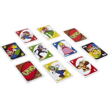 Jogo de cartas UNO Super Mario