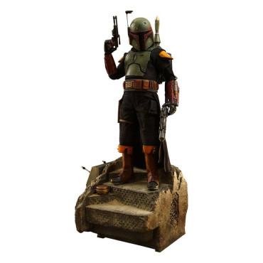 Star WarsFigura 1/4 Boba Fett (Versão Deluxe) 45 Cm : O Livro de Boba Fett