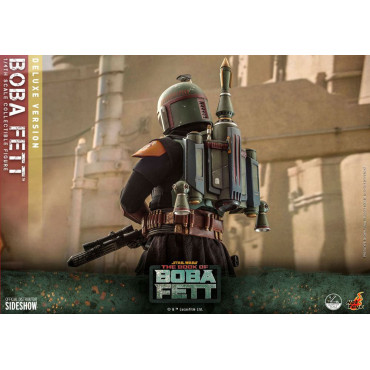 Star WarsFigura 1/4 Boba Fett (Versão Deluxe) 45 Cm : O Livro de Boba Fett